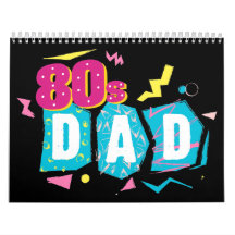 80s Dad Neon Retro Style Design