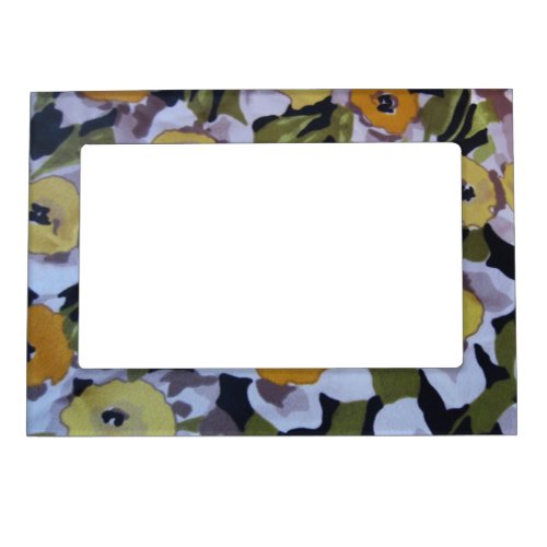 80s Daffodils Magnetic Frame