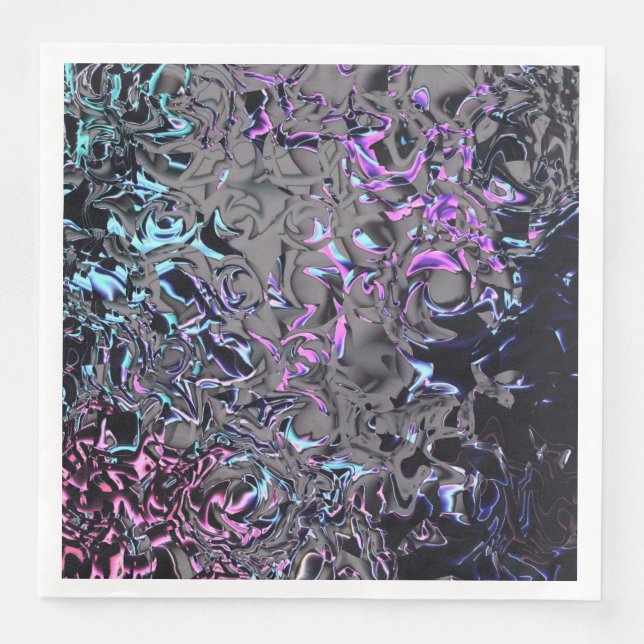 80's Disaster Paper Dinner Napkins (Front)