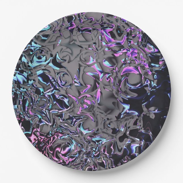 80's Disaster Paper Plates (Front)