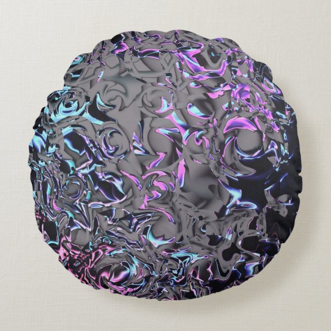 80's Disaster Round Pillow (Front)