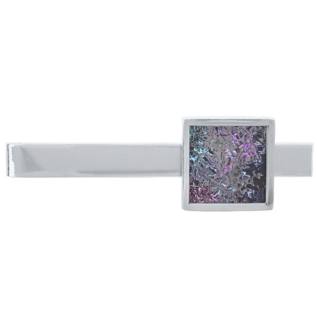 80's Disaster Silver Finish Tie Bar (Front)