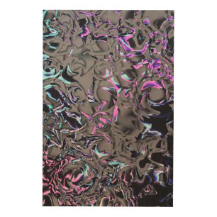 80's Disaster Wood Wall Art