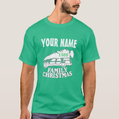 80's Family Christmas Tree T-shirt