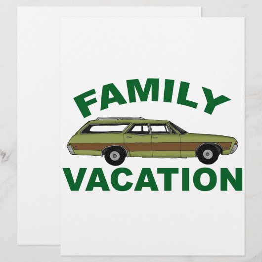 80s Family Vacation (Front/Back)