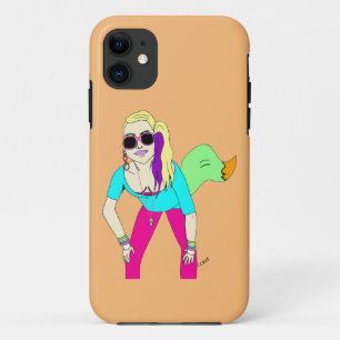 80s foxy girl iPhone 11 case