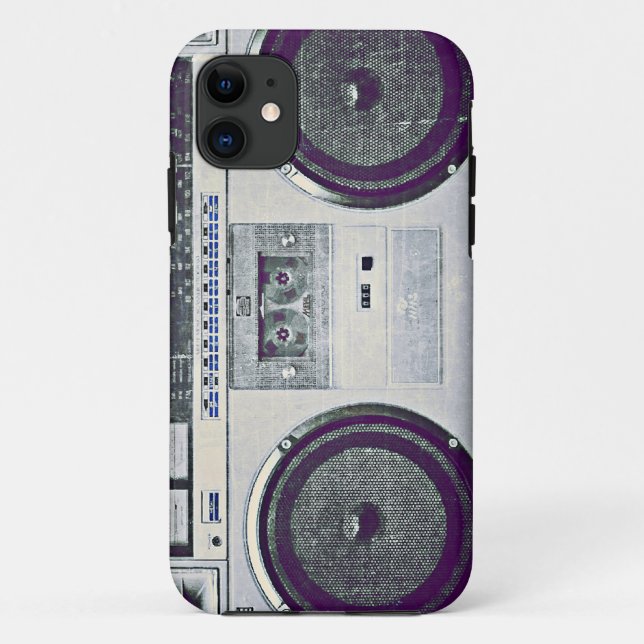 80's ghetto blaster Case-Mate iPhone case (Back)