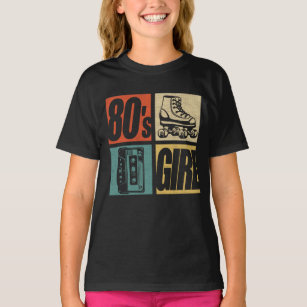 80s Girl 1980s Fashion 80 Theme Party Eighties  T-Shirt