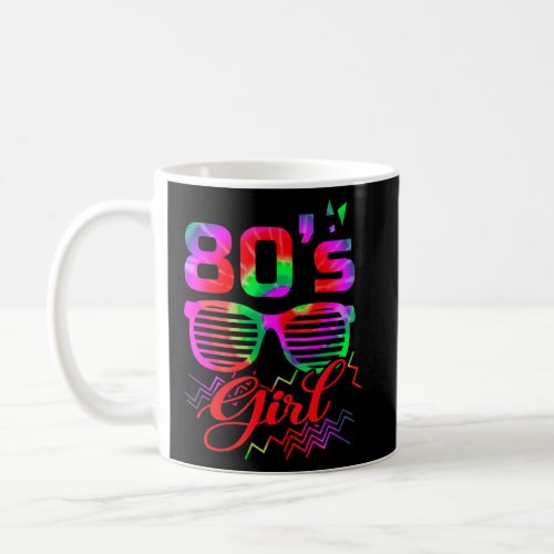 80s Girl Birthday Party Costume Retro Vintage  Coffee Mug