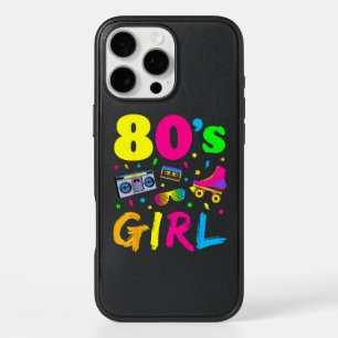 80's Girl Birthday Party Costume Retro Vintage Gif iPhone 16 Pro Max Case