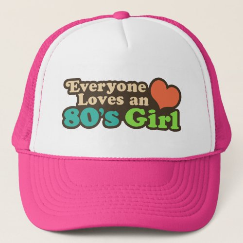 80s Girl Trucker Hat