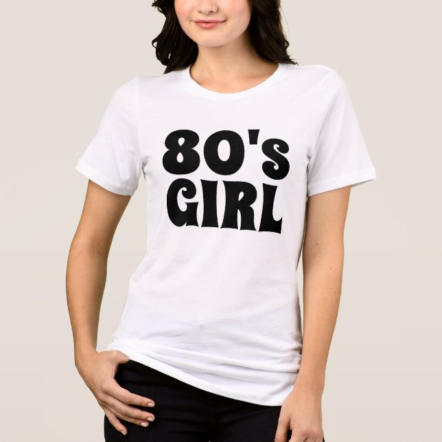 80'S GIRL VINTAGE T-SHIRTS (Front)
