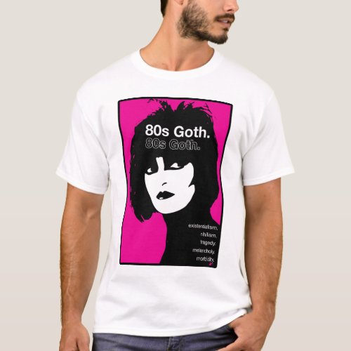 80S GOTH T_Shirt