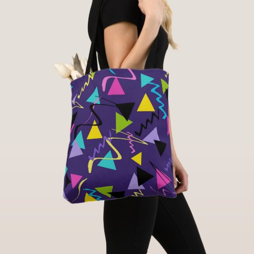 80s Groovy Neon Vibes 1 decor art Tote Bag