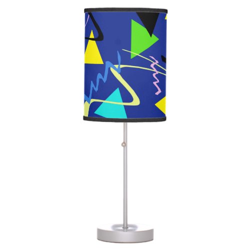 80s Groovy Neon Vibes 2 decor art Table Lamp