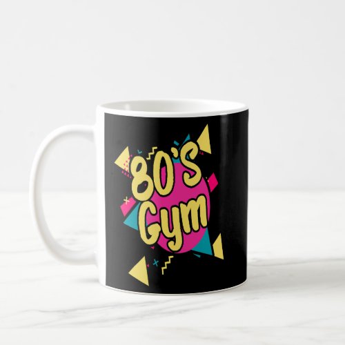 80s Gym  Vaporwave Gymnastic  Eighties Style  Coffee Mug