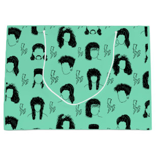 80s Hairstyles Large Gift Bag