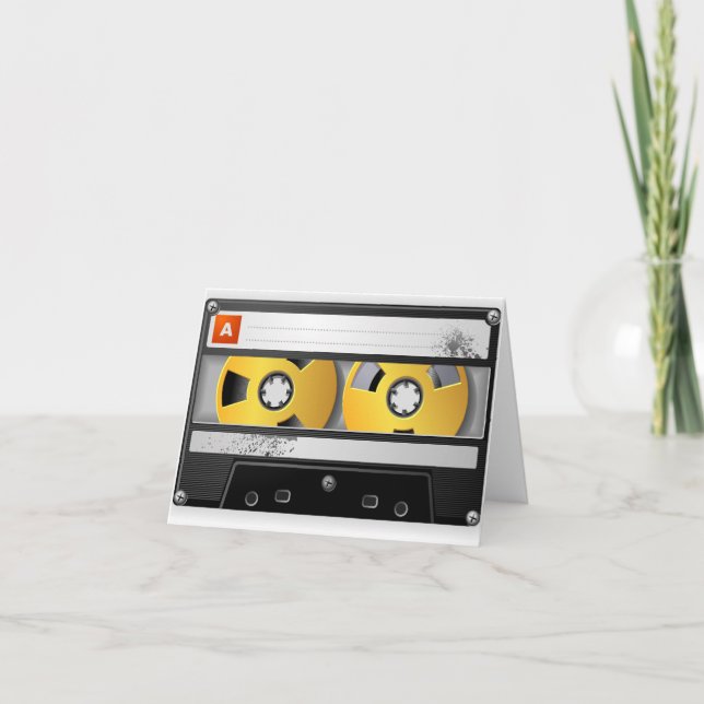 80's Inspired Birthday Card (Front)