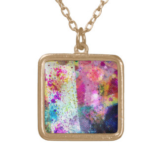 80s inspired neon necklace
