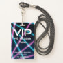 80s Laser VIP All Access Custom Concert Badge