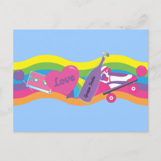 80's Line-up Postcard