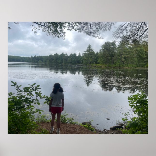 80s Lost in the Woods Poster (Front)