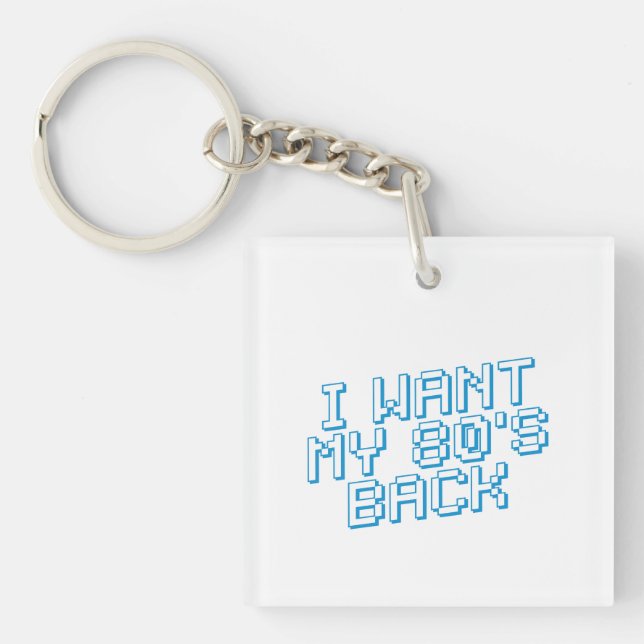 80s lover keychain (Front)