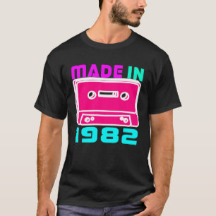 80s Made in 1982  1980s Love Retro Eighties Themed T-Shirt