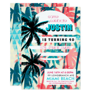 80s party invitations zazzle