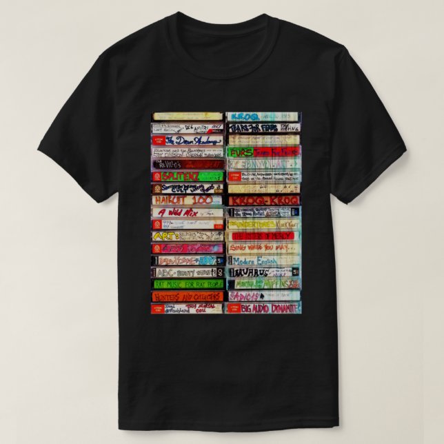 80s Mixtapes   T-Shirt (Design Front)