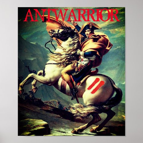 80s music Ant warrior frontier retro punk vintage Poster