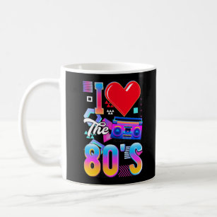 80s Music Radio Love Eighties Disco Coffee Mug