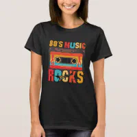 80s Rocks - Vintage Distressed T-Shirt | Zazzle