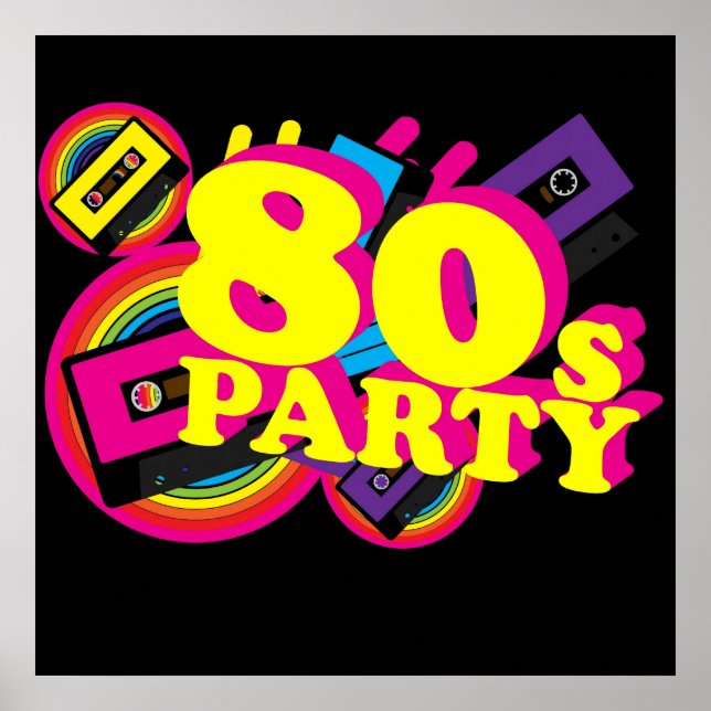 80s Partty Poster (Front)