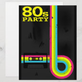 80s party (Front/Back)