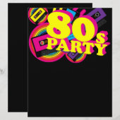80s Party (Front/Back)