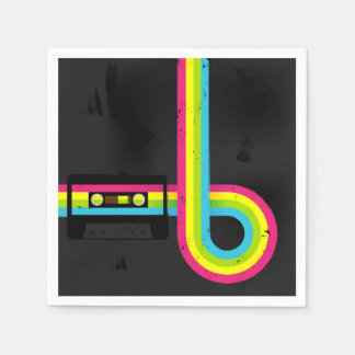 80s party napkins