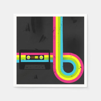 80s party napkins