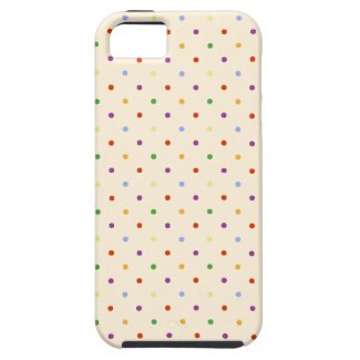 80s petite rainbow girly cute polka dots pattern iPhone 5 cases