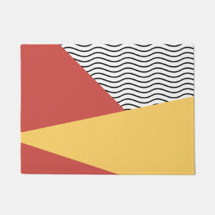 80s Pop art pattern Doormat