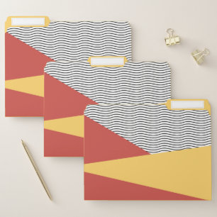 80s Pop art pattern File Folder