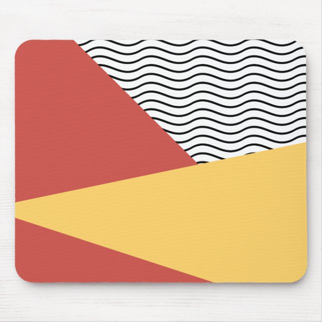 80s Pop art pattern Mouse Pad (Front)