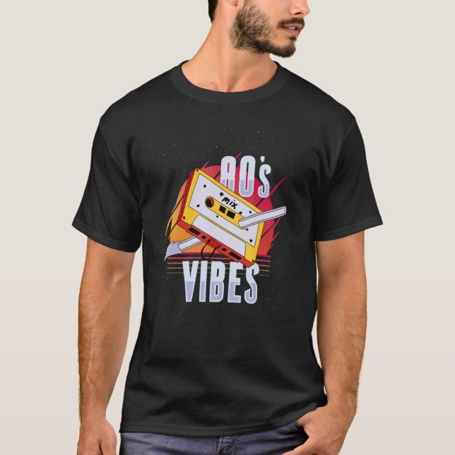 80s Pop Culture Hip Hop T-Shirt (Front)
