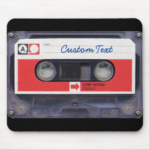 80s Pop Culture Personalized Cassette Tape Mouse Pad