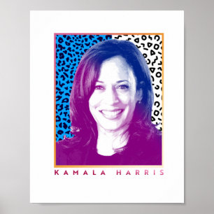 80s Poster - Kamala Harris