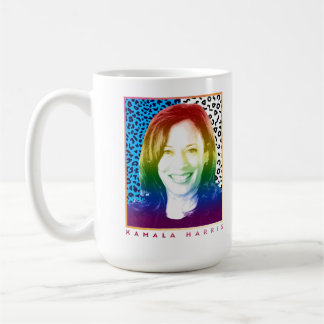 80s Poster - Kamala Harris Pride Coffee Mug