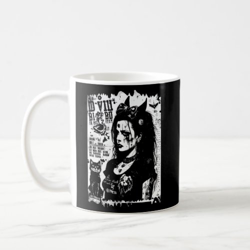 80S Punk Trad Goth Photocopy Fanzine Flyer Versio Coffee Mug