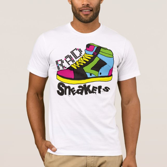 80's RAD Sneakers T-Shirt (Front)