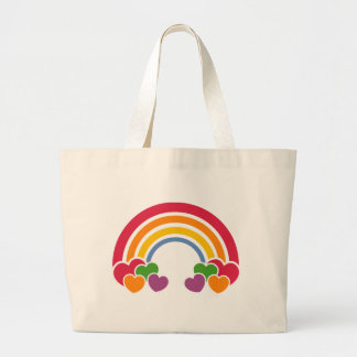 80's Rainbow & Hearts Bag