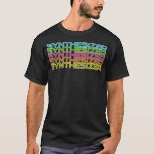 80s Retro Analog Synth Synthwave Modular Synthesiz T-Shirt